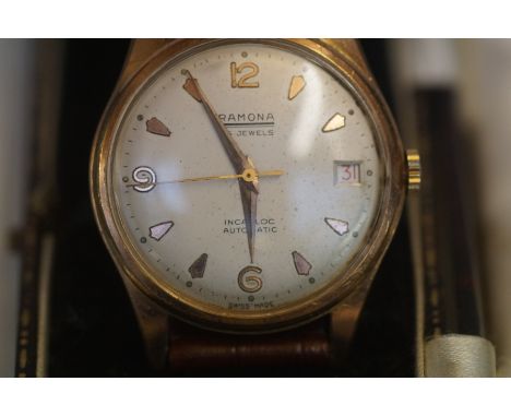 Gents Ramona vintage automatic wristwatch