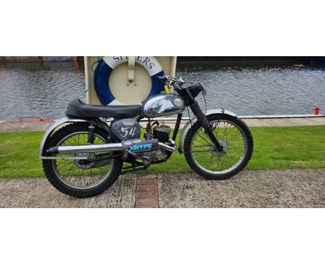 1968 BSA Bantam, trials D14, 175cc. Registration number not registered. Frame number D14B 5935. Engine number GC 01748 B175. 
