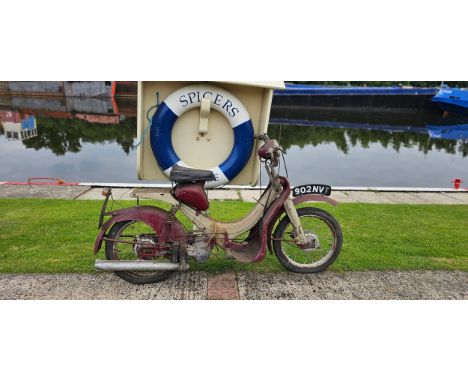 c.1970 BSA Dandy, 70cc, project. Registration number not registered. Frame number not found. Engine number DSE 19974. There i