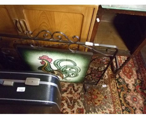 WROUGHT IRON FIRESCREEN