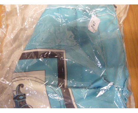 HERMES SILK SCARF