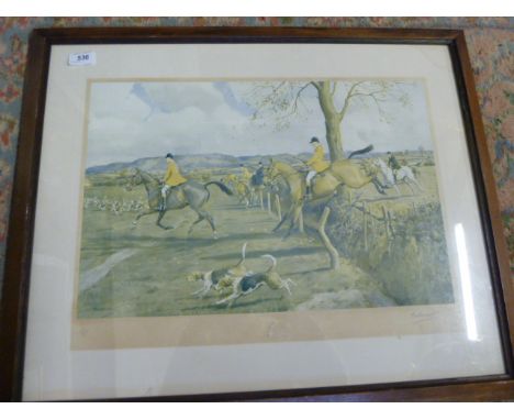 LIMITED EDITION 126/356 HUNTING PRINT