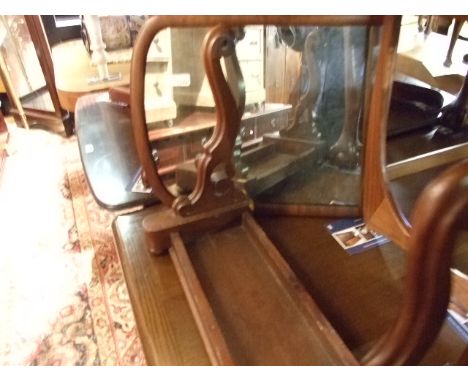 VICTORIAN SWING MIRROR (A/F)
