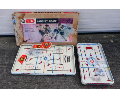 Munro - Two Canadian Hockey table top games including a boxed Munro #954 game with electric lights; and an unboxed 1966 Munro