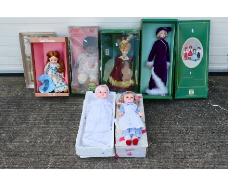 Zapf Creations - Cosetta - Others - Six boxed, large vintage dolls including Zapf Creations #46 Jacqueline; Zapf Creations Ba