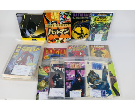 DC Comics - Marvel - Other - A collection of Batman and Spiderman themed modern comics and graphic novels. Lot includes Compl