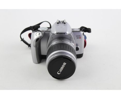 Canon EOS 300V SLR Film Camera w/ Canon 28-90mm F/4-5.6 II Lens Camera is WORKING &amp; in good condition Tested with batteri