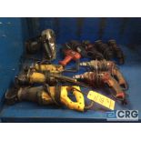 Lot of asst electric hand tools