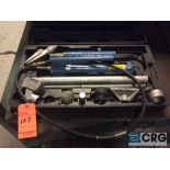 OTC 1519A 10-Ton capacity collision repair set with hydraulic pump