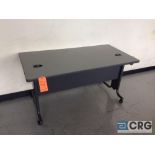 Lot of (8) 5 foot formica portable work tables
