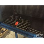Lot of asst heavy duty wrenches and asst ratchets and sockets