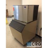 Manitowoc SY0504A ice machine with under cube storage bin