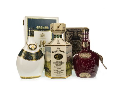 CHIVAS REGAL ROYAL SALUTE 21 YEARS OLD - RUBY FLAGON Blended Scotch Whisky 750ml, 40% volume, in carton. THE ROYAL &amp; ANCI