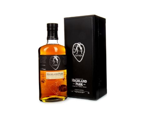 HIGHLAND PARK HJARTA AGED 12 YEARS Single Malt Scotch Whisky Bottled 2009, one of 3924 bottles. 70cl, 58.1% volume, in wooden