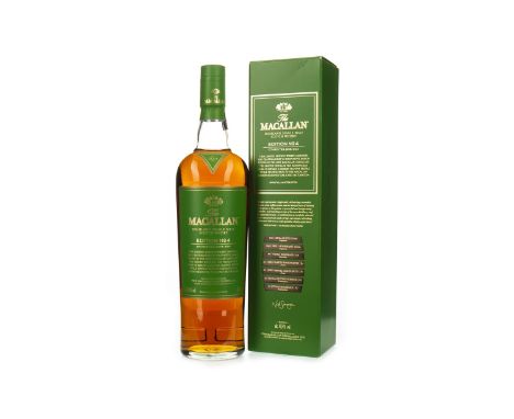 MACALLAN EDITION NO. 4 Single Malt Scotch Whisky 700ml, 48.4% volume, in carton.