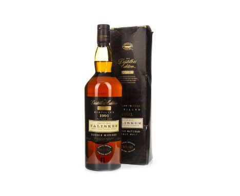 TALISKER 1991 DISTILLERS EDITION Single Malt Scotch Whisky Matured in Amoroso casks, bottled 2005. One litre, 45.8% volume, i