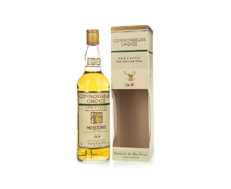 MOSSTOWIE 1979 CONNOISSEURS CHOICE Single Malt Scotch Whisky Bottled 1997. 70cl, 40% volume, in carton.