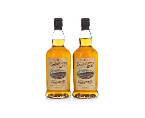 CAMPBELTOWN LOCH AGED 21 YEARS (2) Single Malt Scotch Whisky 70cl, 40% volume. Two bottles.