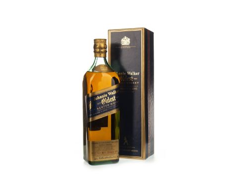 JOHNNIE WALKER OLDEST Blended Scotch Whisky Bottle no. E29833JW. 75cl, 43% volume, in box.