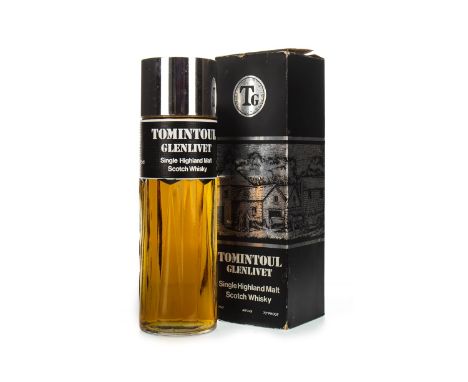 TOMINTOUL-GLENLIVET - PERFUME BOTTLE Single Malt Scotch Whisky 75cl, 40% volume, in carton