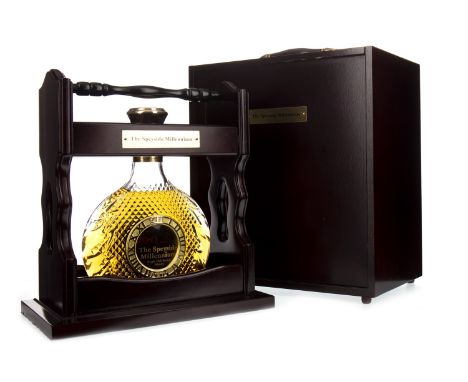 THE SPEYSIDE MILLENNIUM Single Malt Scotch Whisky 70cl, 40% volume, in wooden presentation case.