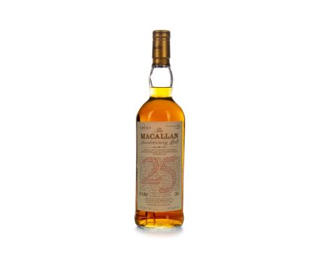 MACALLAN 1964 ANNIVERSARY MALT 25 YEARS OLD Single Malt Scotch Whisky Bottled 1989. 75cl, 43% volume.