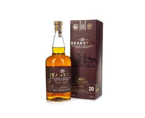 DEANSTON AGED 20 YEARS OLOROSO MATURED Single Malt Scotch Whisky 70cl, 55.3% volume, in carton.