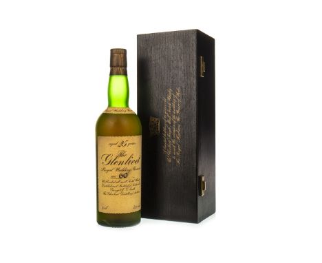 GLENLIVET ROYAL WEDDING RESERVE AGED 25 YEARS Single Malt Scotch Whisky Bottle no. 60, bottled to celebrate the wedding of Pr