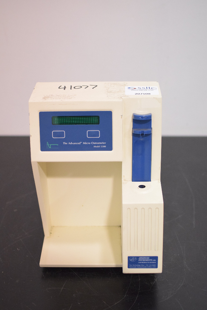 Advanced Instruments Model 3300 Micro Osmometer Make Mettler Toledo
