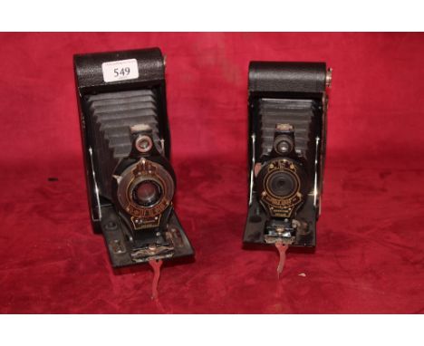 A No.2-C folding autographic Brownie camera and a new No.2-A folding autographic Brownie camera No.21821