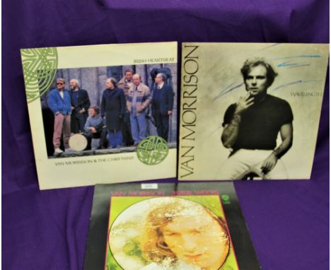 A three album lot by Van Morrison