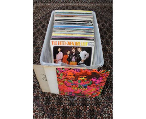 A box of LP's, Cream, The Who, Pink Floyd etc 