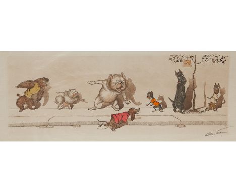 * BORIS O'KLEIN (FRENCH / RUSSIAN 1893 - 1985),
COMME NOS MAITRES, L'ETOURDIE, ETERNELS ENNEMIS, SUS AUX CURIEUX and A LA QUE