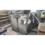 approx. 4 ft. x 4 ft. x 4 ft. box type core oven [Loc. Production]
