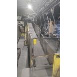 approx. 24 in. x 40 ft. belt conveyor w/ drive [Loc. Melting/Pouring]
