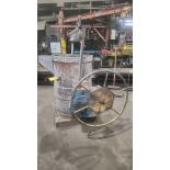 Modern 32 in. x 50 in. geared treatment ladle [Loc. Production]