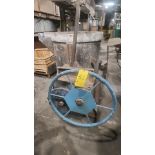 Modern 32 in. x 50 in. geared treatment ladle [Loc. Production]