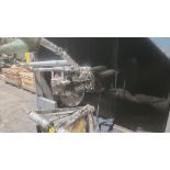 16 in. swing frame type grinder w/ hoist and enclosure [Loc. Production]