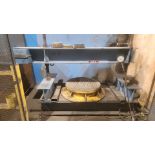 68 in. 10,000 psi hydraulic test stand w/ enclosure [Loc. Production]