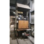 Progelta ladle transfer and ductile treatment station (2016) w/ 2- self propelled ladle transfer
