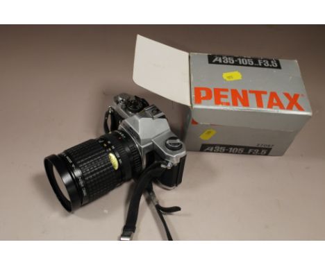 A VINTAGE PENTAX CAMERA AND ACCESSORIES ETC. 