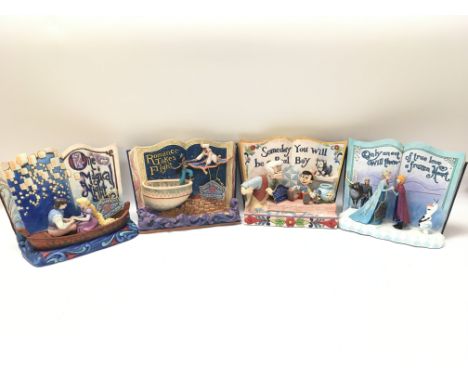 Boxed Disney Traditions Showcase Collection Storybook ceramic figures groups. Figures including 4057957 Someday You Will be a