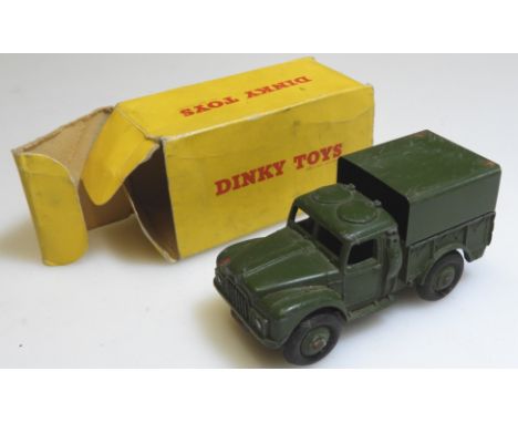 DINKY TOYS 641 ARMY 1TN CARGO TRUCK - BOX 