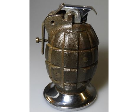 CONVERTED MILLS HAND GRENADE PETROL LIGHTER 