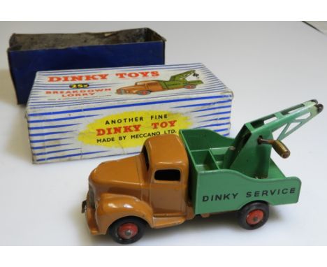 DINKY TOYS 25X BREAKDOWN LORRY - BOX 