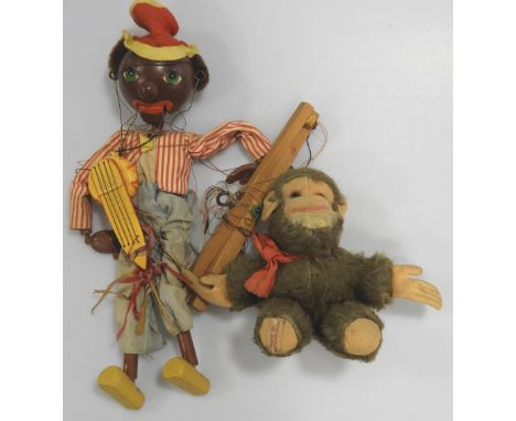 PUPPET & TOY MONKEY 