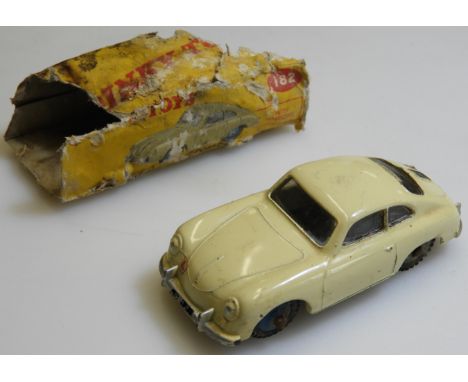 DINKY TOYS 182 PORSCHE 356A COUPE - BOX IN SHREDS 