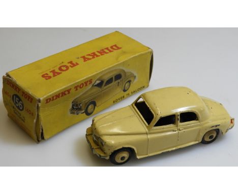 DINKY TOYS 156 ROVER 75 SALOON - BOX 