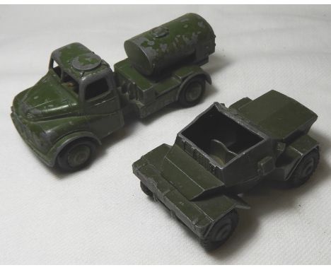 DINKY 6763 SCOUT CAR & 643 WATER TANKER (2) 