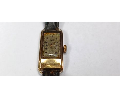 9CT GOLD BENSON LADIES WATCH 13.9g TOTAL